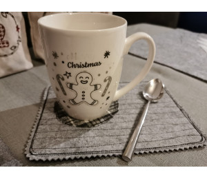 ADVENTSKALENDER 20. Dezember - Stickserie ITH - MugRugs Basic 5 Doodle Streifen